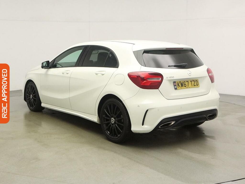 Mercedes-Benz A Class 1.6 A160 Amg Line Premium Hatchback M KW67TZD White #4