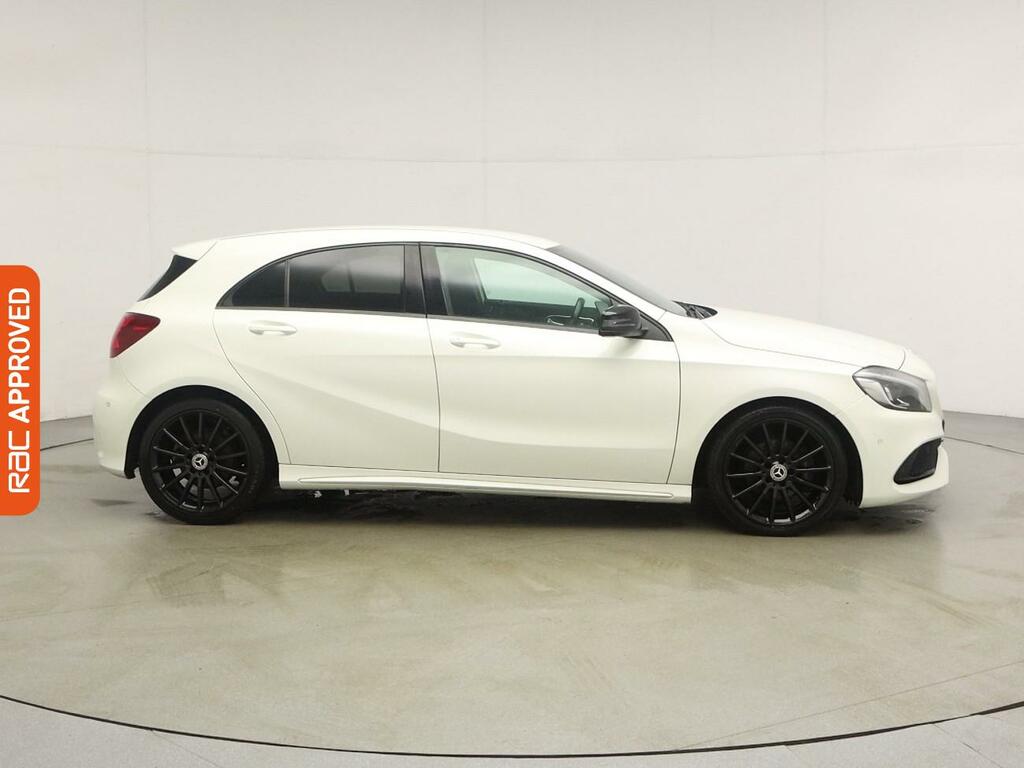 Mercedes-Benz A Class 1.6 A160 Amg Line Premium Hatchback M KW67TZD White #5