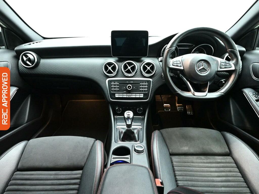 Mercedes-Benz A Class 1.6 A160 Amg Line Premium Hatchback M KW67TZD White #2
