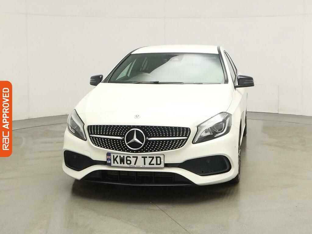 Mercedes-Benz A Class 1.6 A160 Amg Line Premium Hatchback M KW67TZD White #6