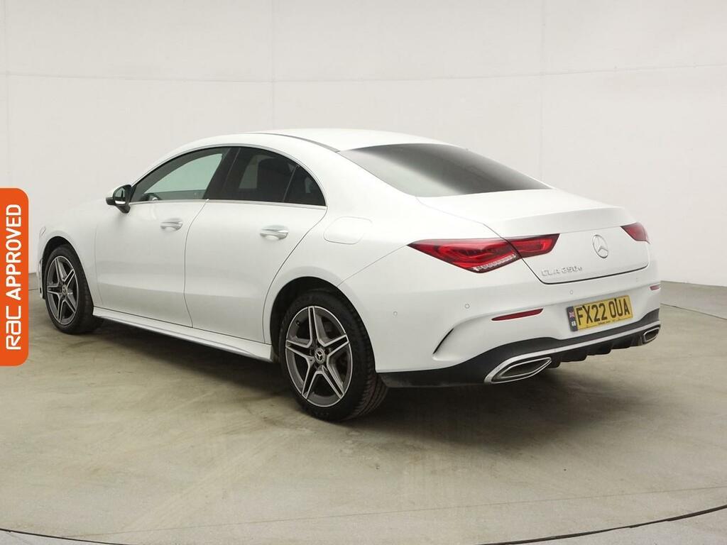 Mercedes-Benz CLA Class 1.3 Cla250e 15.6Kwh Amg Line Premium Coupe P FX22OUA White #4