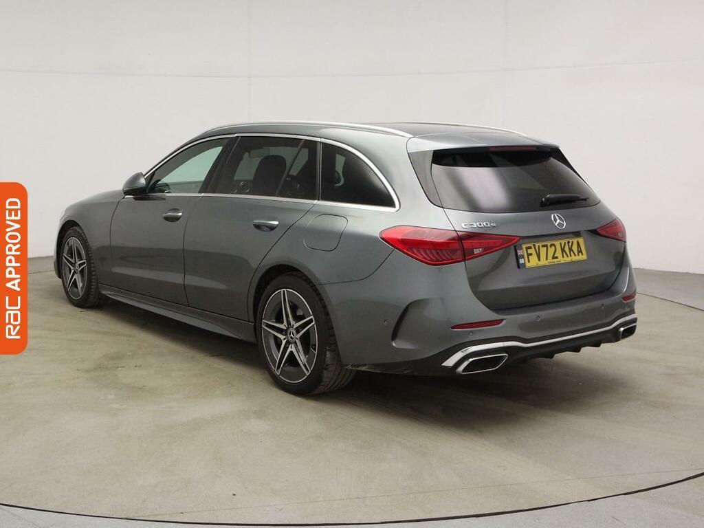 Mercedes-Benz C Class 2.0 C300e 25.4Kwh Amg Line Premium Plus Estate 5 FV72KKA Grey #4