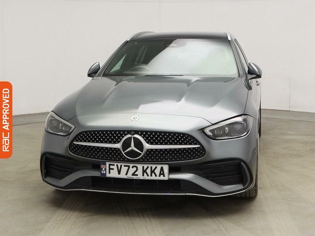Mercedes-Benz C Class 2.0 C300e 25.4Kwh Amg Line Premium Plus Estate 5 FV72KKA Grey #6