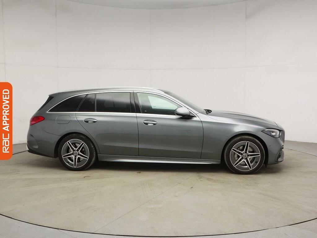 Mercedes-Benz C Class 2.0 C300e 25.4Kwh Amg Line Premium Plus Estate 5 FV72KKA Grey #5