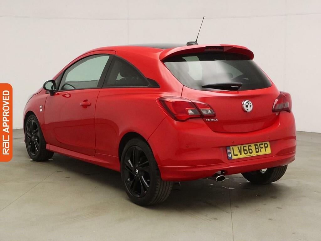 Vauxhall Corsa 1.4I Ecoflex Limited Edition Hatchback LV66BFP Red #4