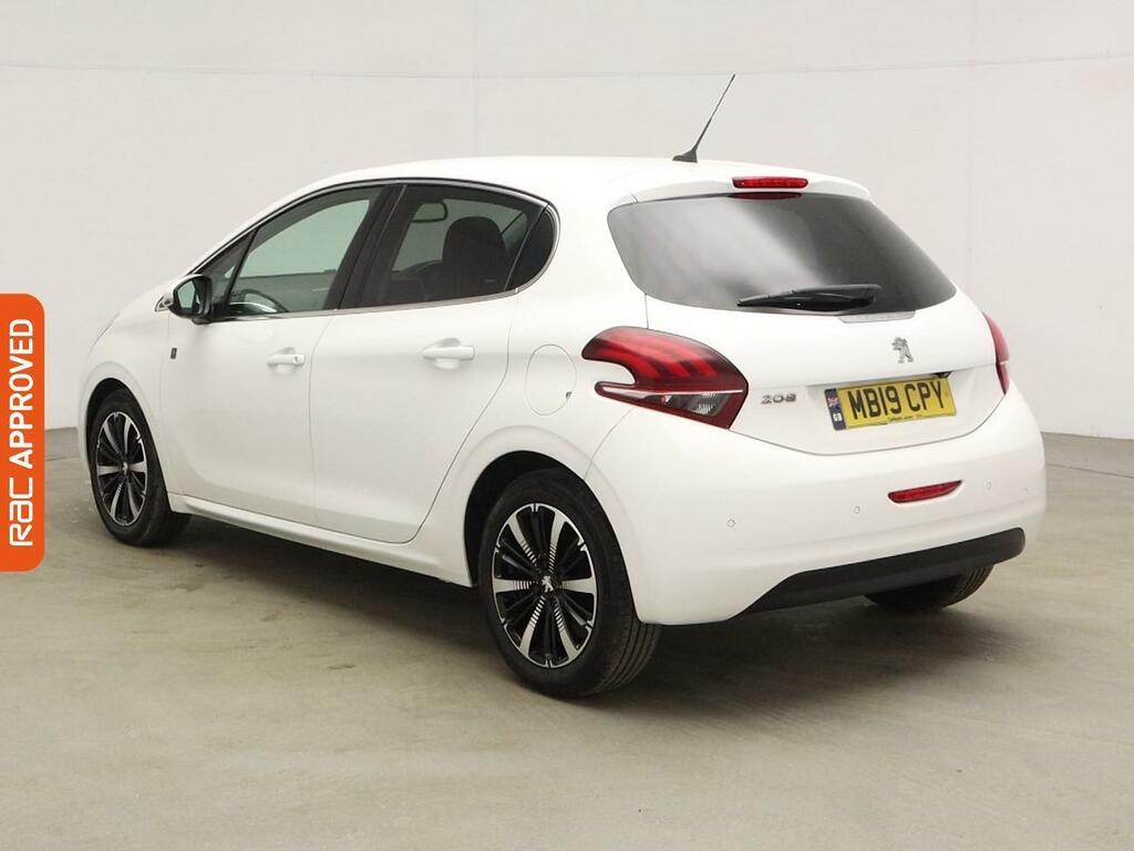 Peugeot 208 1.2 Puretech Tech Edition Hatchback Man MB19CPY White #4