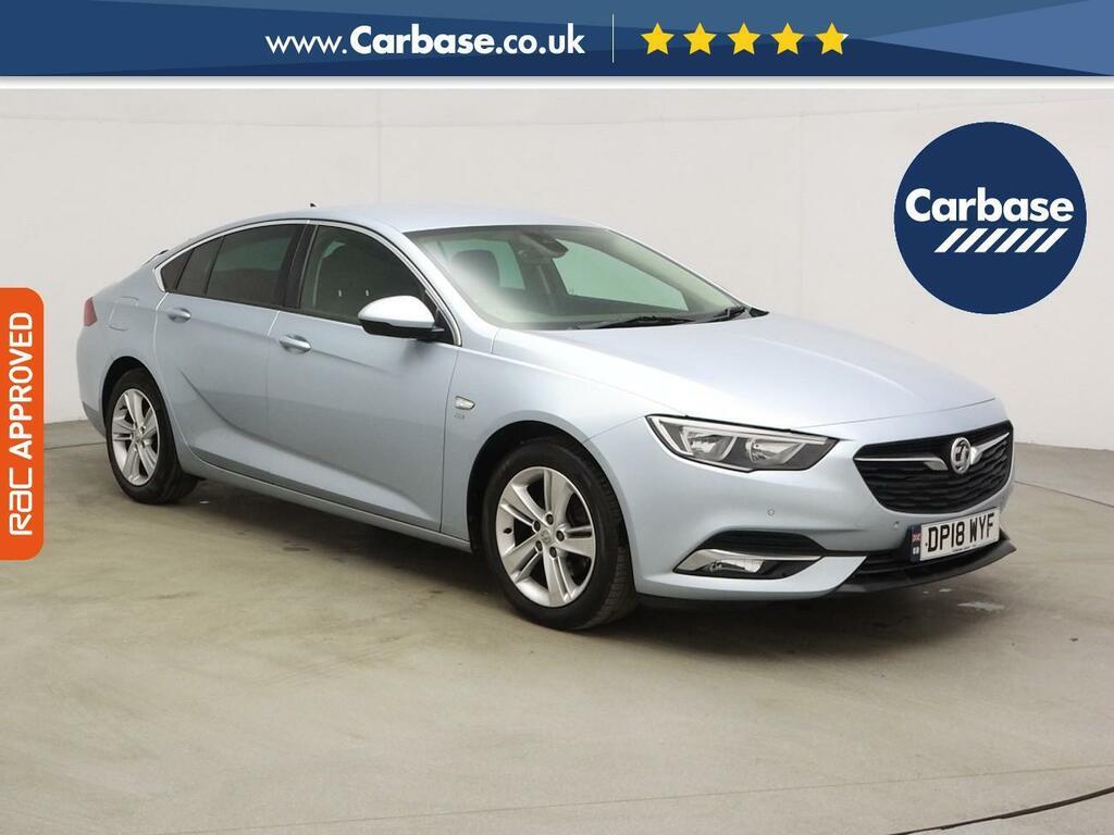 Vauxhall Insignia 1.6 Turbo D Ecotec Blueinjection Sri Nav Grand Spo Silver