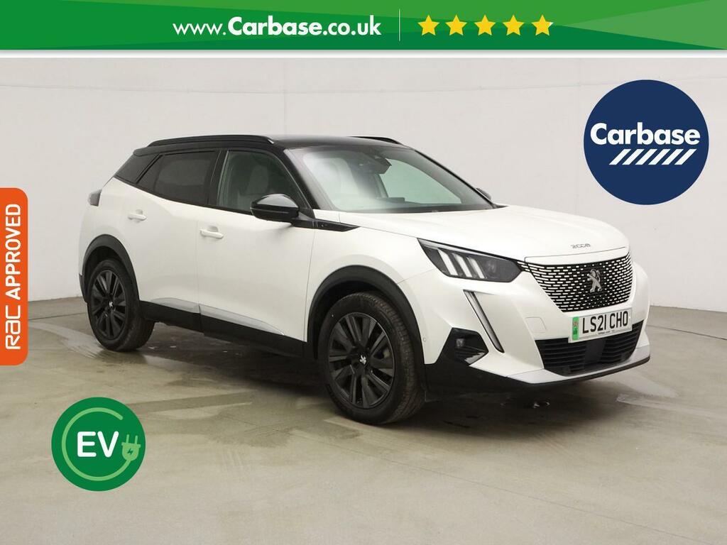 Peugeot e-2008 50Kwh Gt Premium Suv 136 Ps White