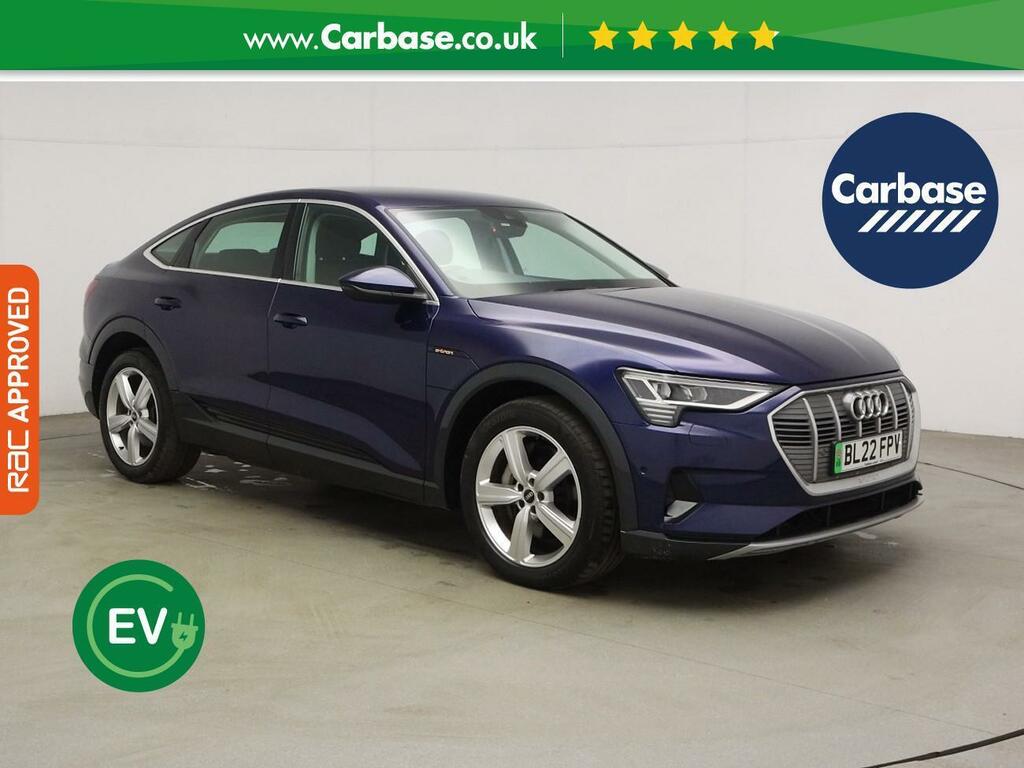 Audi E-tron 50 Technik Sportback Quattro 71. Blue