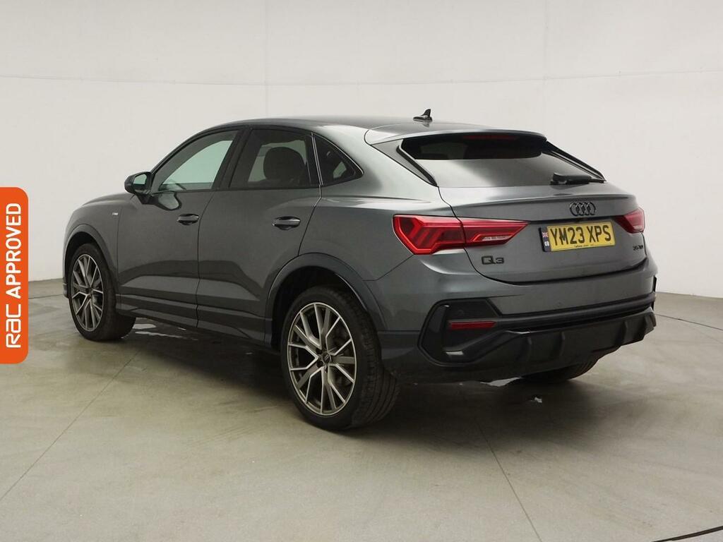 Audi Q3 2.0 Tdi 35 Black Edition Sportback S Tr YM23XPS Grey #4