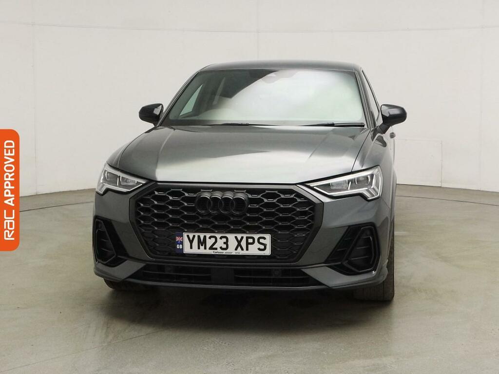 Audi Q3 2.0 Tdi 35 Black Edition Sportback S Tr YM23XPS Grey #6