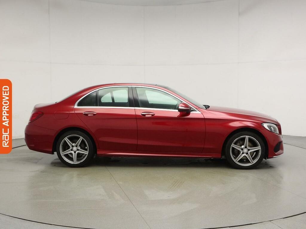 Mercedes-Benz C Class 1.6 C200d Amg Line Premium Saloon G-t CU65YRV Red #5