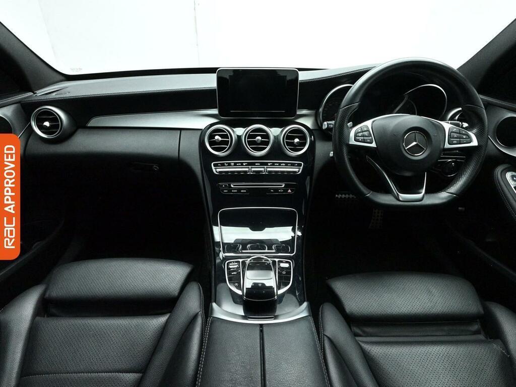 Mercedes-Benz C Class 1.6 C200d Amg Line Premium Saloon G-t CU65YRV Red #2