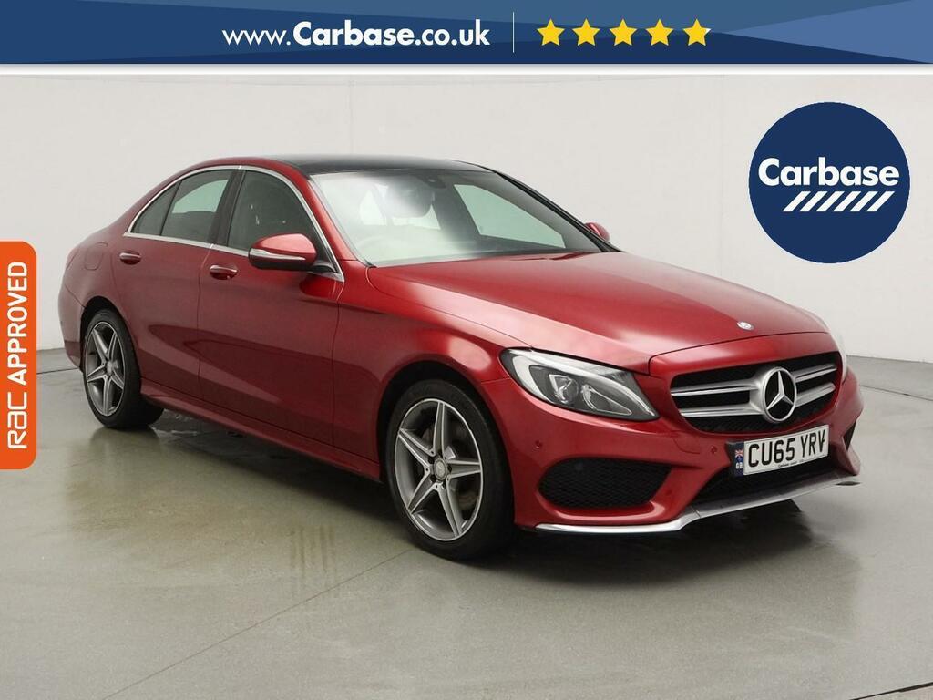 Mercedes-Benz C Class 1.6 C200d Amg Line Premium Saloon G-t Red