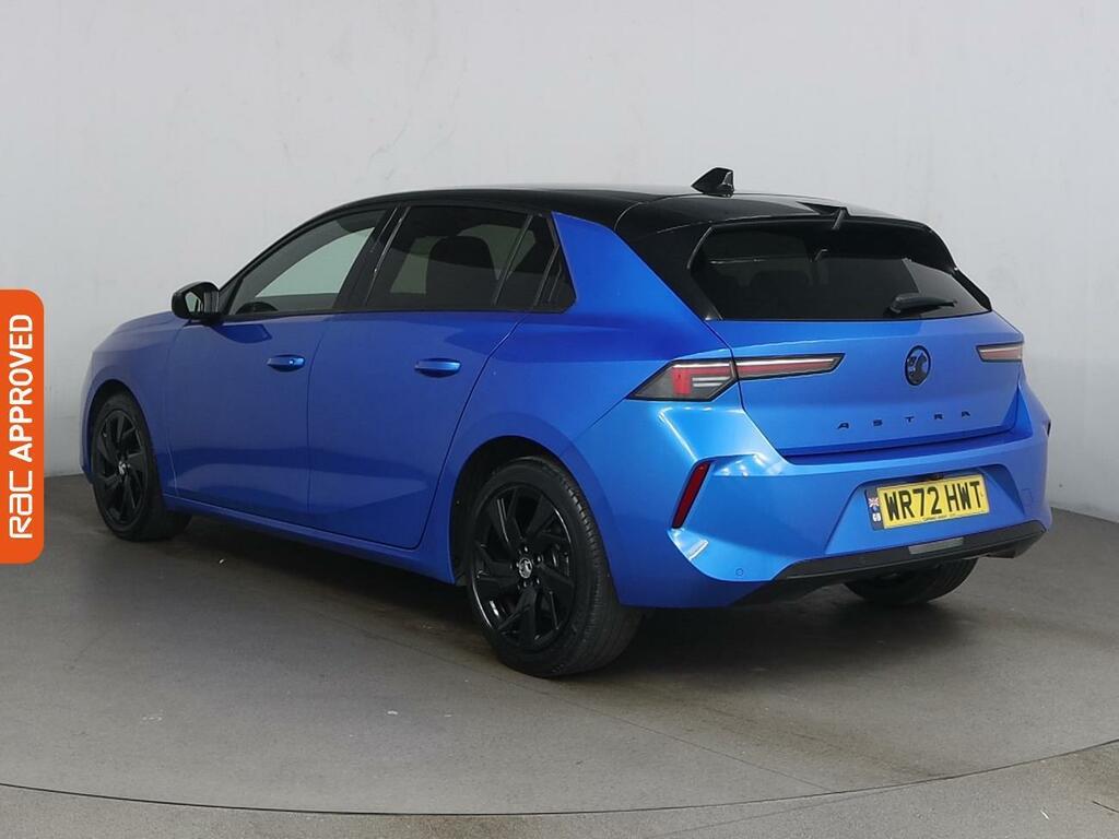 Vauxhall Astra 1.2 Turbo Gs Line Hatchback Euro WR72HWT Blue #4