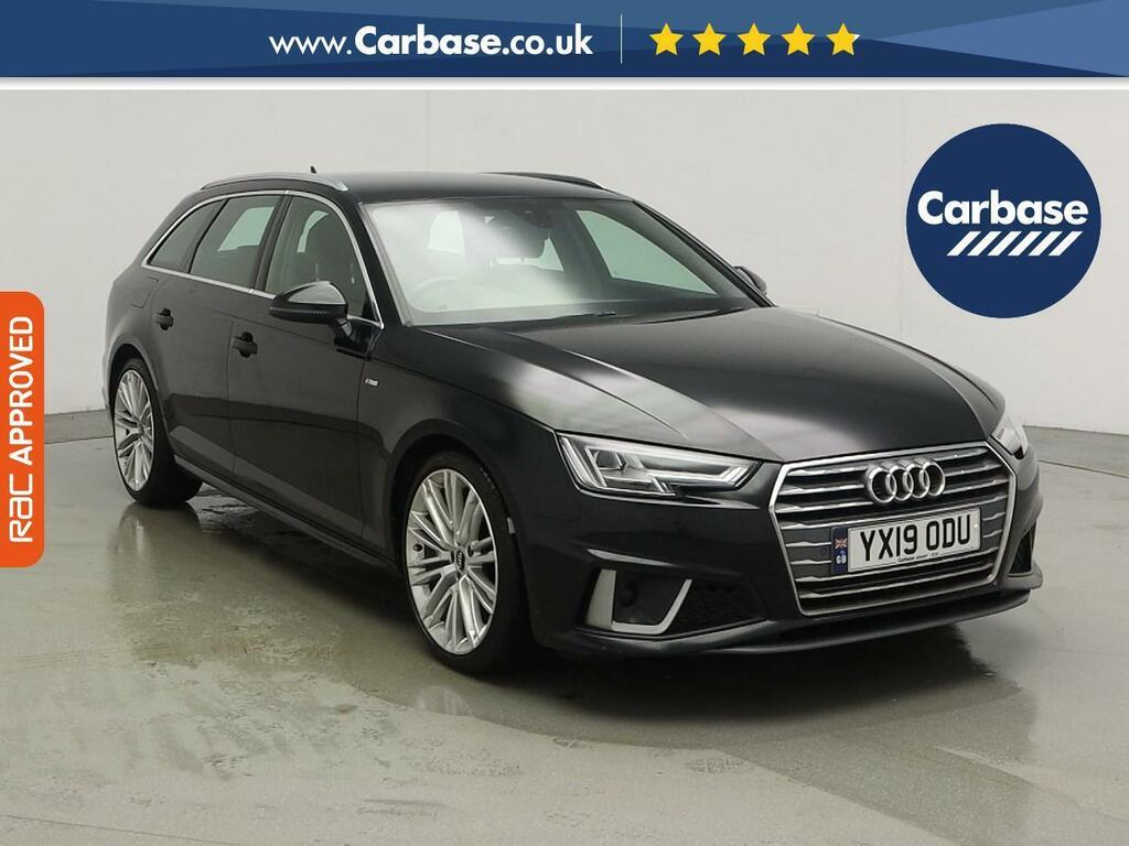 Audi A4 Avant 2.0 Tdi 40 S Line Estate S Tronic Euro Black