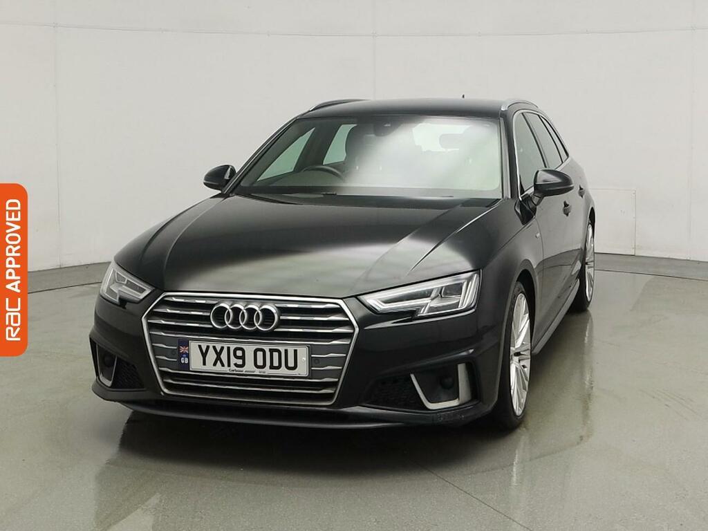 Audi A4 Avant 2.0 Tdi 40 S Line Estate S Tronic Euro YX19ODU Black #6
