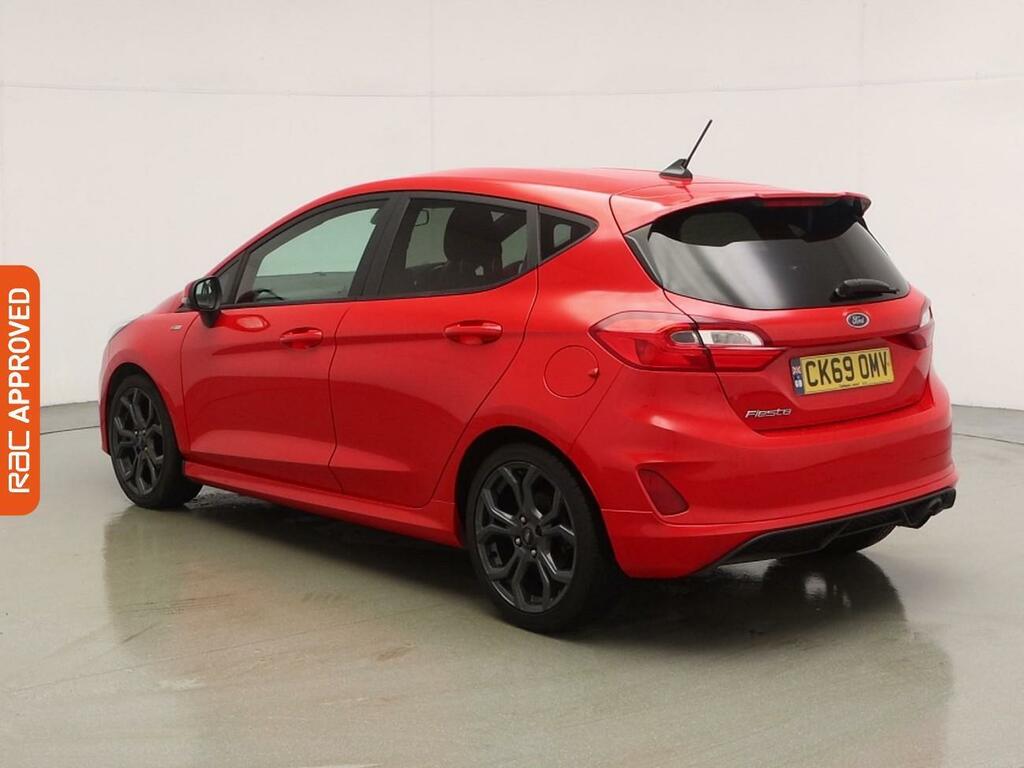 Ford Fiesta 1.0T Ecoboost Gpf St-line Hatchback Man CK69OMV Red #4