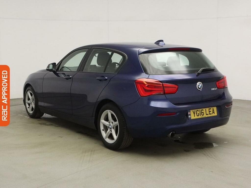 BMW 1 Series 1.5 116D Ed Plus Hatchback Euro YG16LEA Blue #4