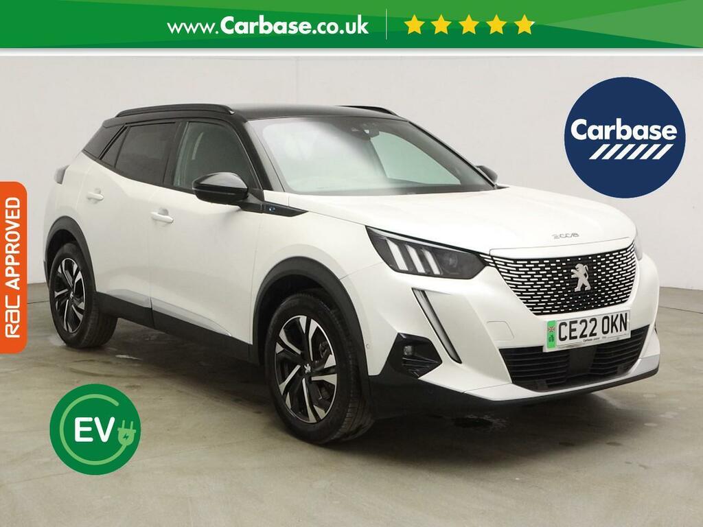 Peugeot e-2008 50Kwh Gt Suv 7Kw Charger 136 White