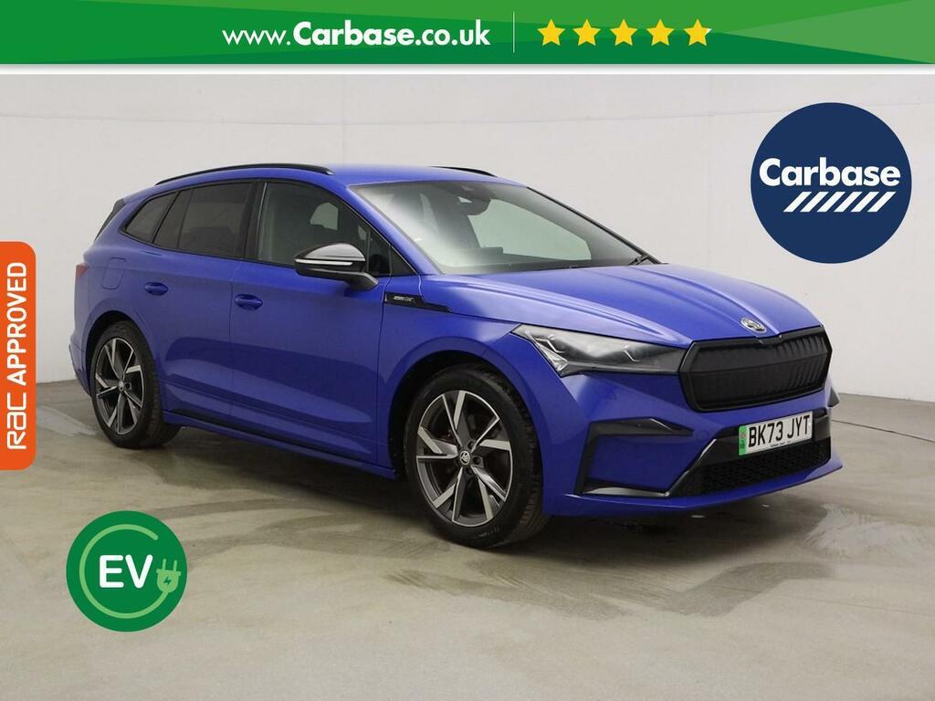 Skoda ENYAQ Iv 82Kwh 80 Sportline Plus Suv Blue