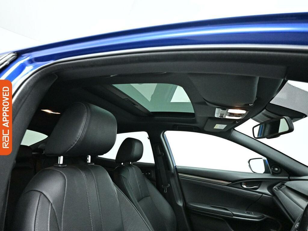 Honda Civic 1.0 Vtec Turbo Ex Hatchback Cvt Euro 6 WR17TNE Blue #3