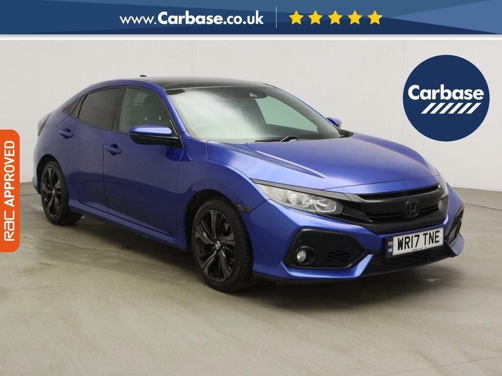 Honda Civic 1.0 Vtec Turbo Ex Hatchback Cvt Euro 6 WR17TNE Blue