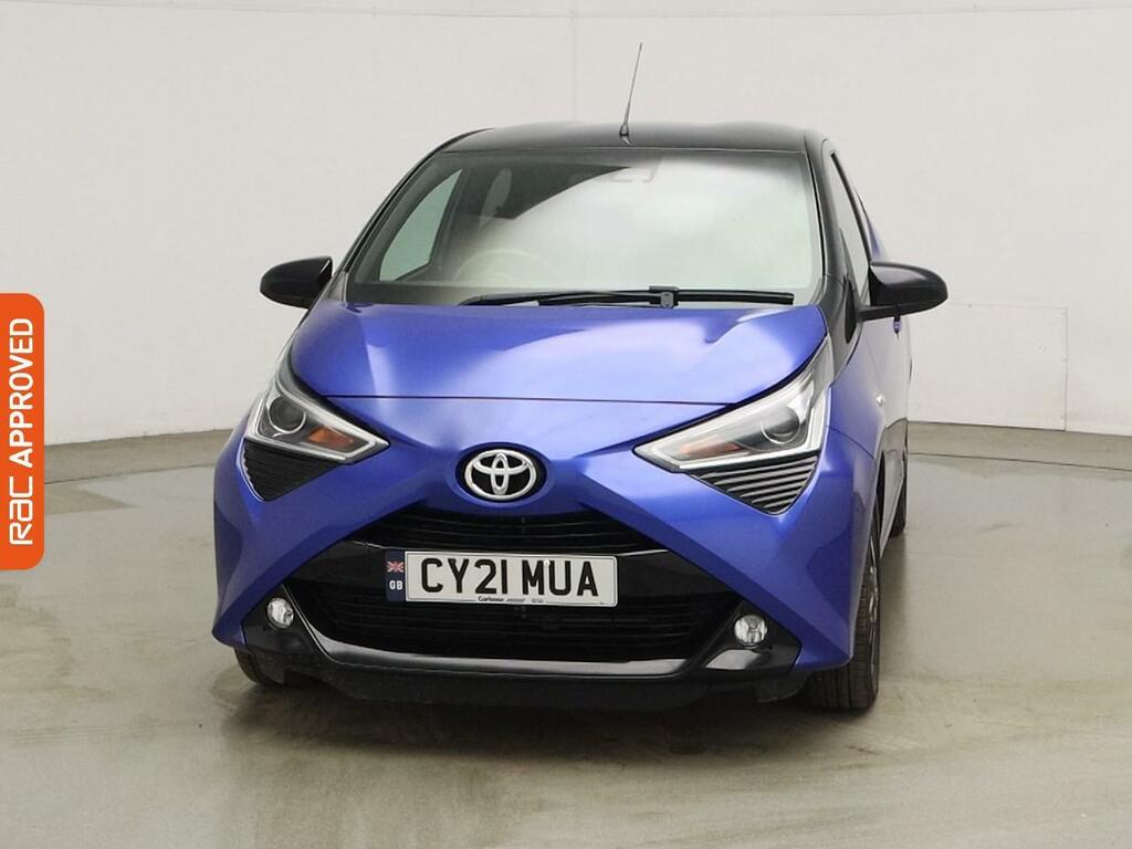 Toyota Aygo 1.0 Vvt-i X-trend Hatchback Euro CY21MUA Blue #6