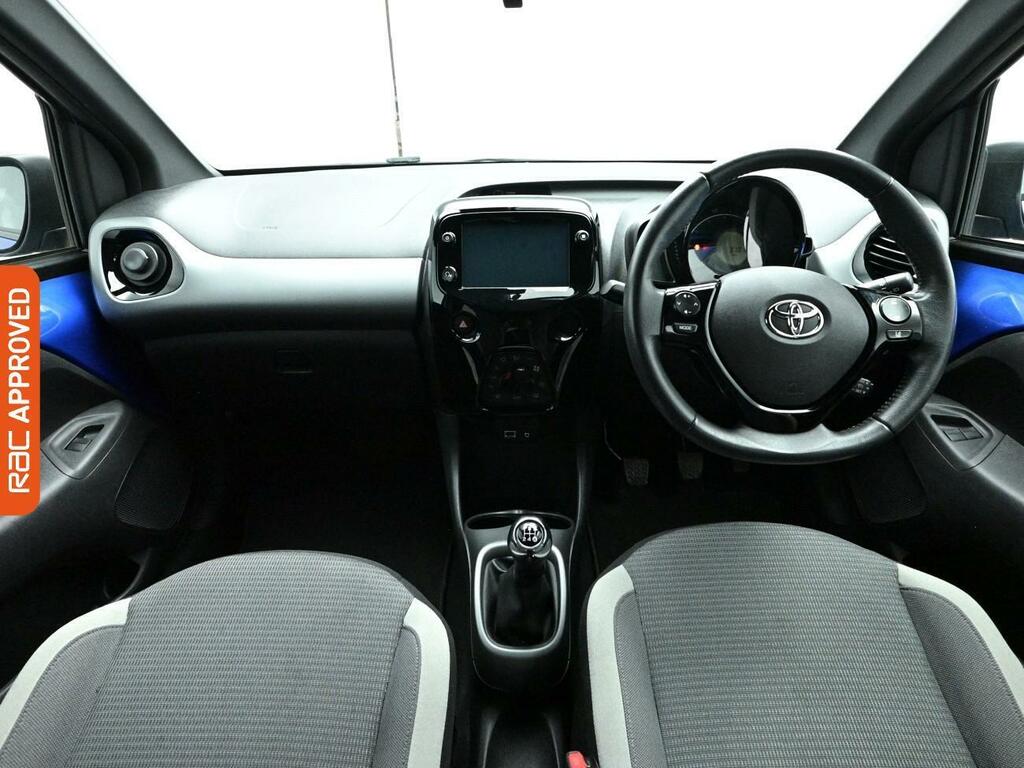 Toyota Aygo 1.0 Vvt-i X-trend Hatchback Euro CY21MUA Blue #2