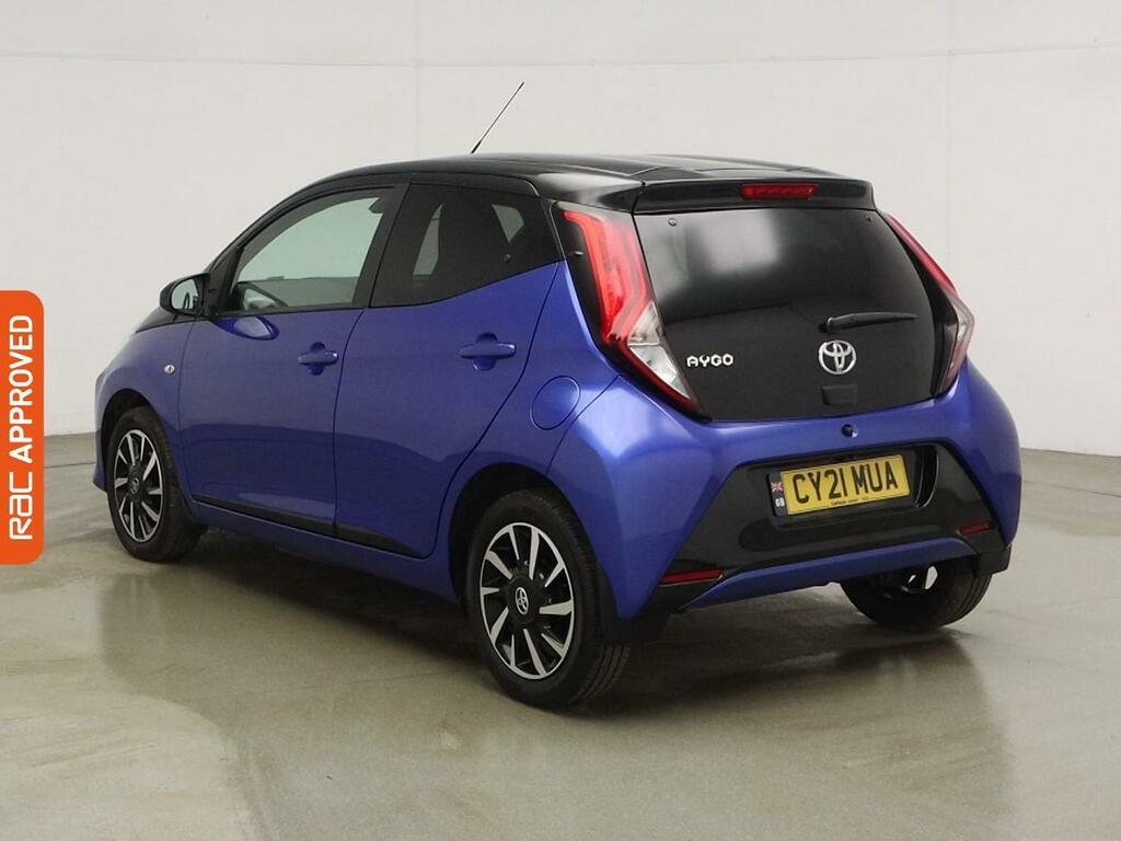 Toyota Aygo 1.0 Vvt-i X-trend Hatchback Euro CY21MUA Blue #4