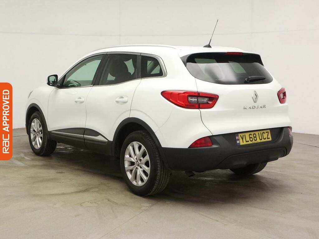 Renault Kadjar 1.3 Tce Dynamique Nav Suv Euro 6 YL68UCZ White #4