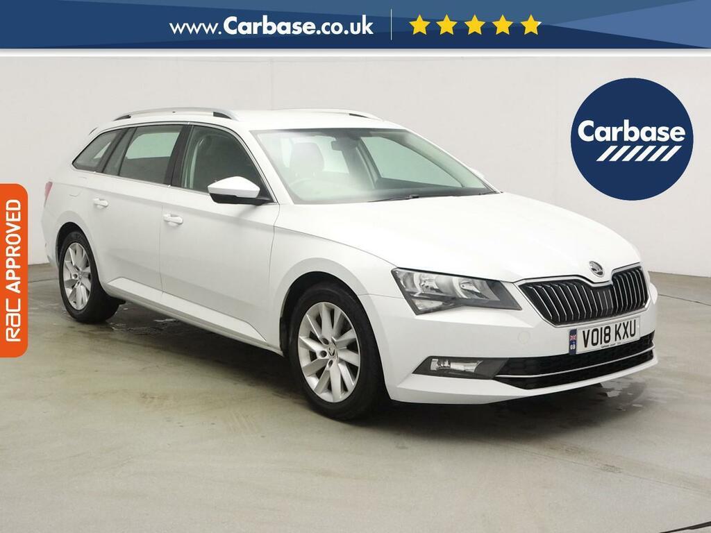 Skoda Superb 2.0 Tdi Se Estate Dsg Euro 6 Ss 150 White