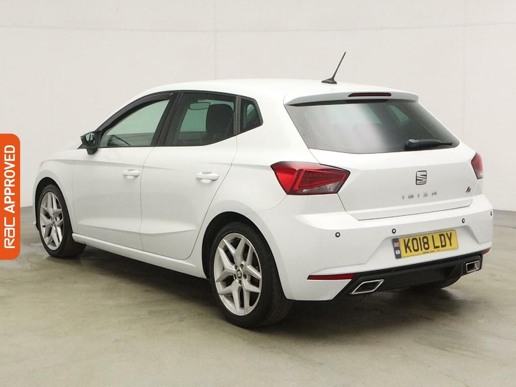 Seat Ibiza 1.0 Tsi Fr Hatchback Euro 6 Ss KO18LDY White #4