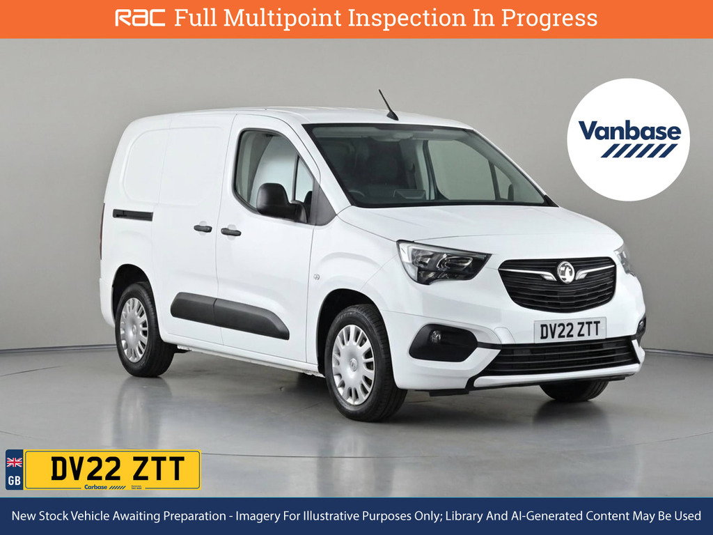 Vauxhall Combo 1.5 Turbo D 2300 Sportive Panel Van 6Dr Man White