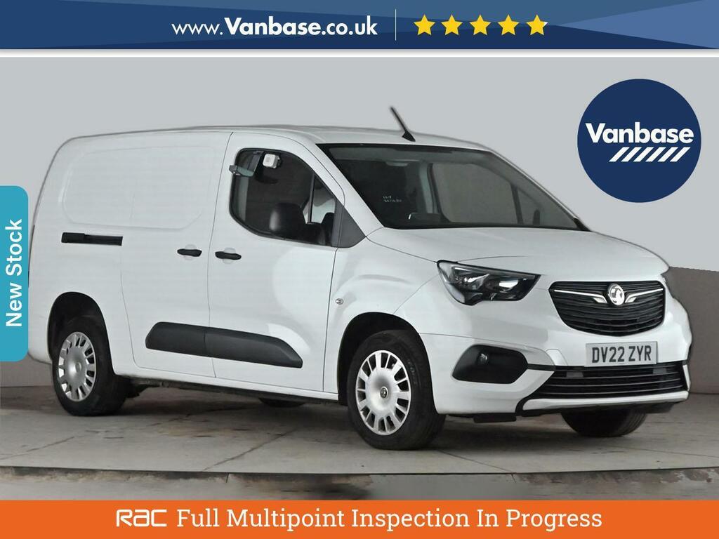 Vauxhall Combo 1.5 Turbo D 2300 Sportive Panel Van 6Dr Man White
