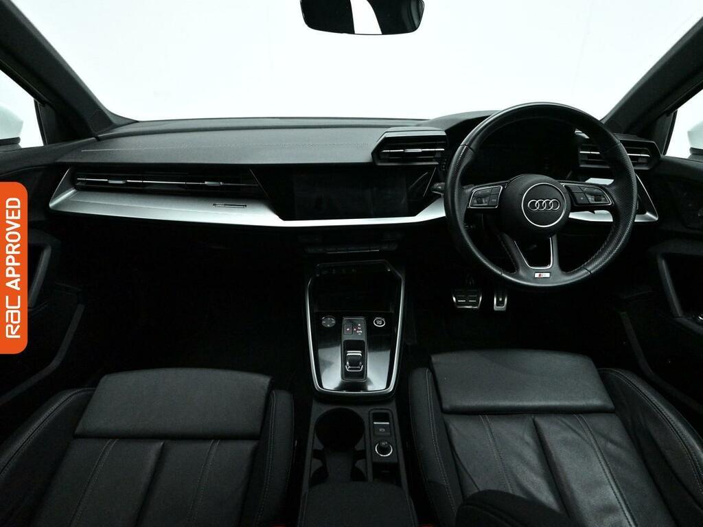 Audi A3 1.0 Tfsi 30 S Line Saloon S Tronic Euro YF22BOJ White #2