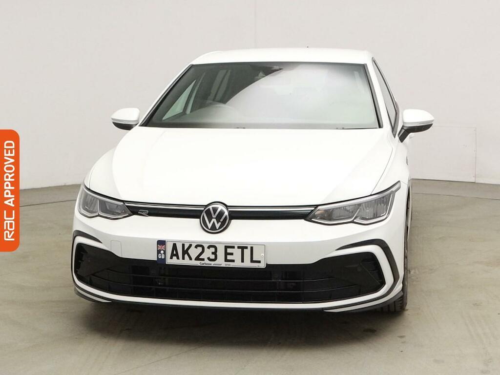 Volkswagen Golf 1.5 Etsi Mhev R-line Hatchback Hybrid D AK23ETL White #6