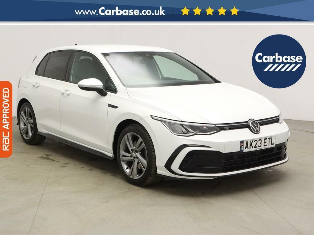Volkswagen Golf 1.5 Etsi Mhev R-line Hatchback Hybrid D AK23ETL White