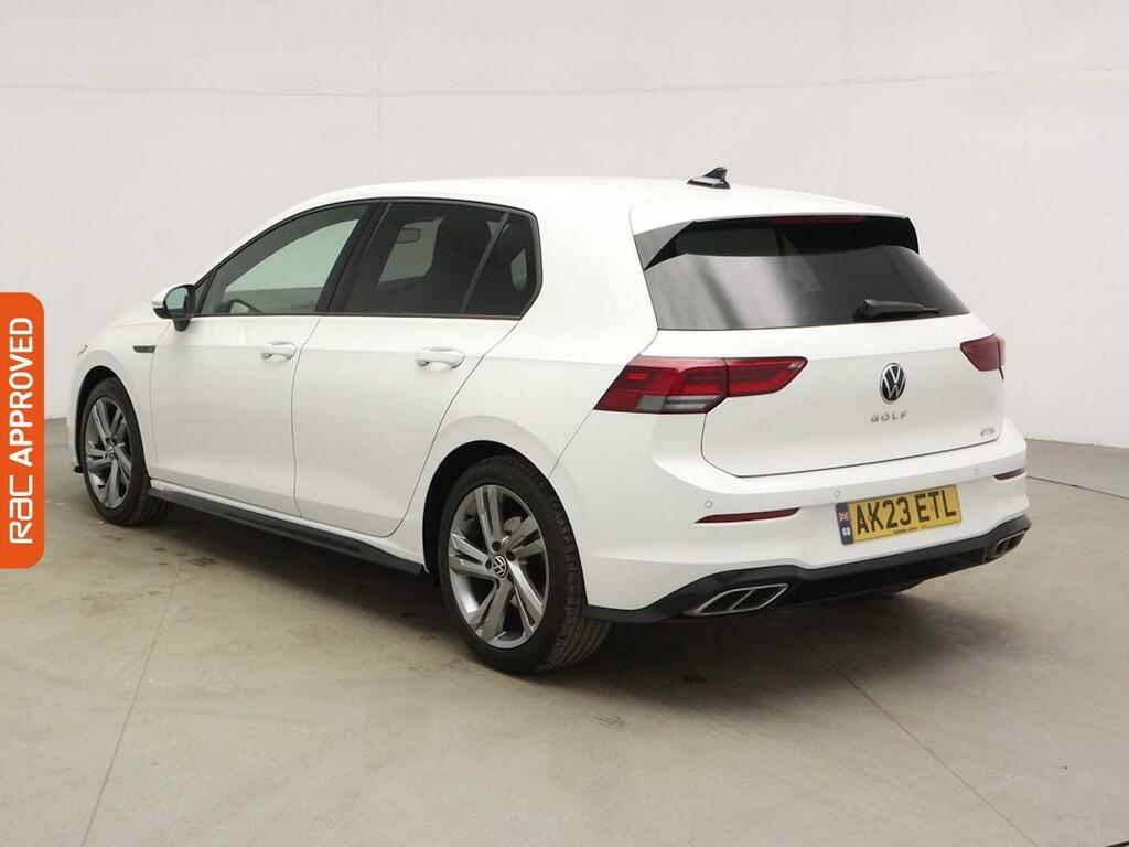 Volkswagen Golf 1.5 Etsi Mhev R-line Hatchback Hybrid D AK23ETL White #4