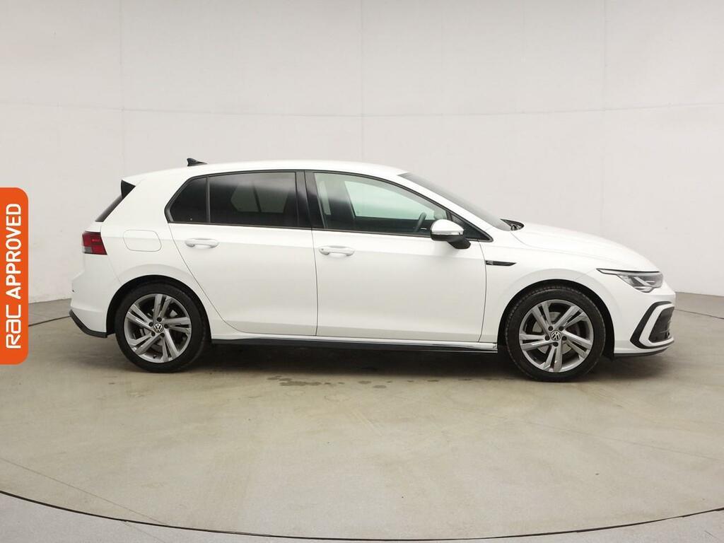 Volkswagen Golf 1.5 Etsi Mhev R-line Hatchback Hybrid D AK23ETL White #5