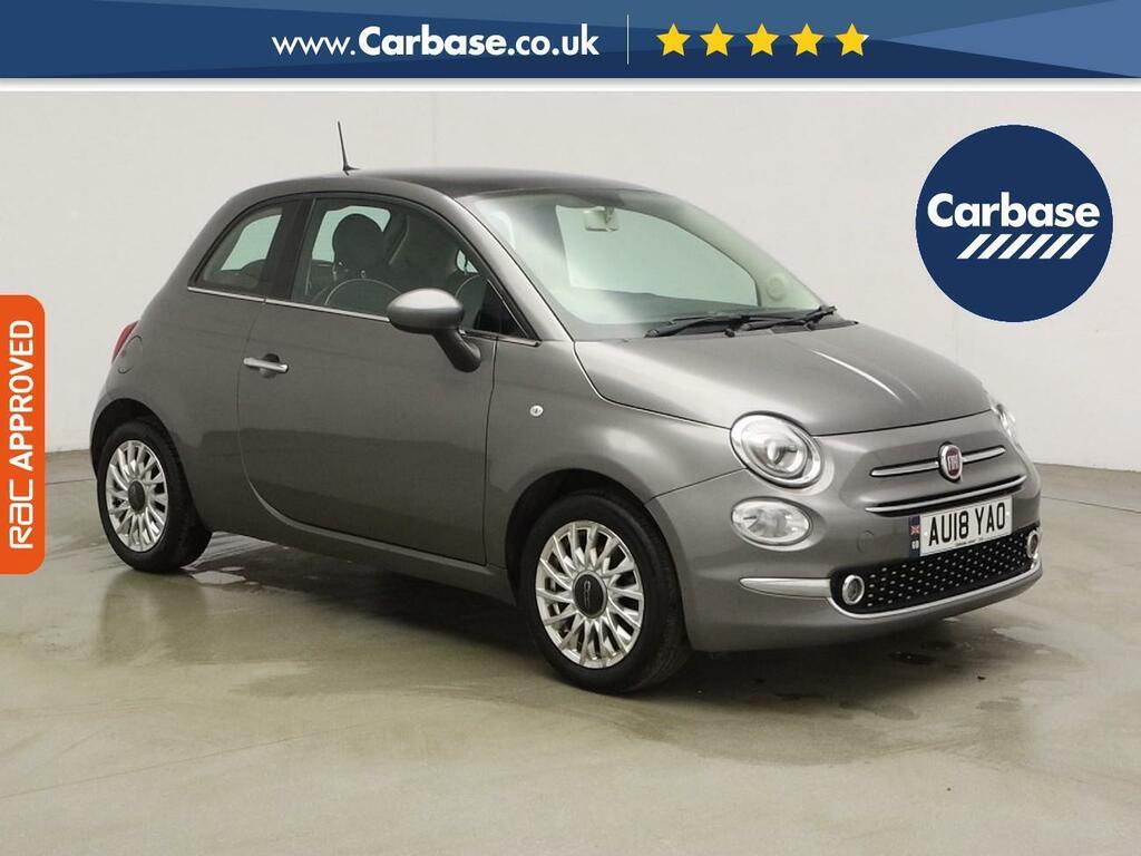 Fiat 500 1.2 Lounge Hatchback Euro 6 Ss Grey