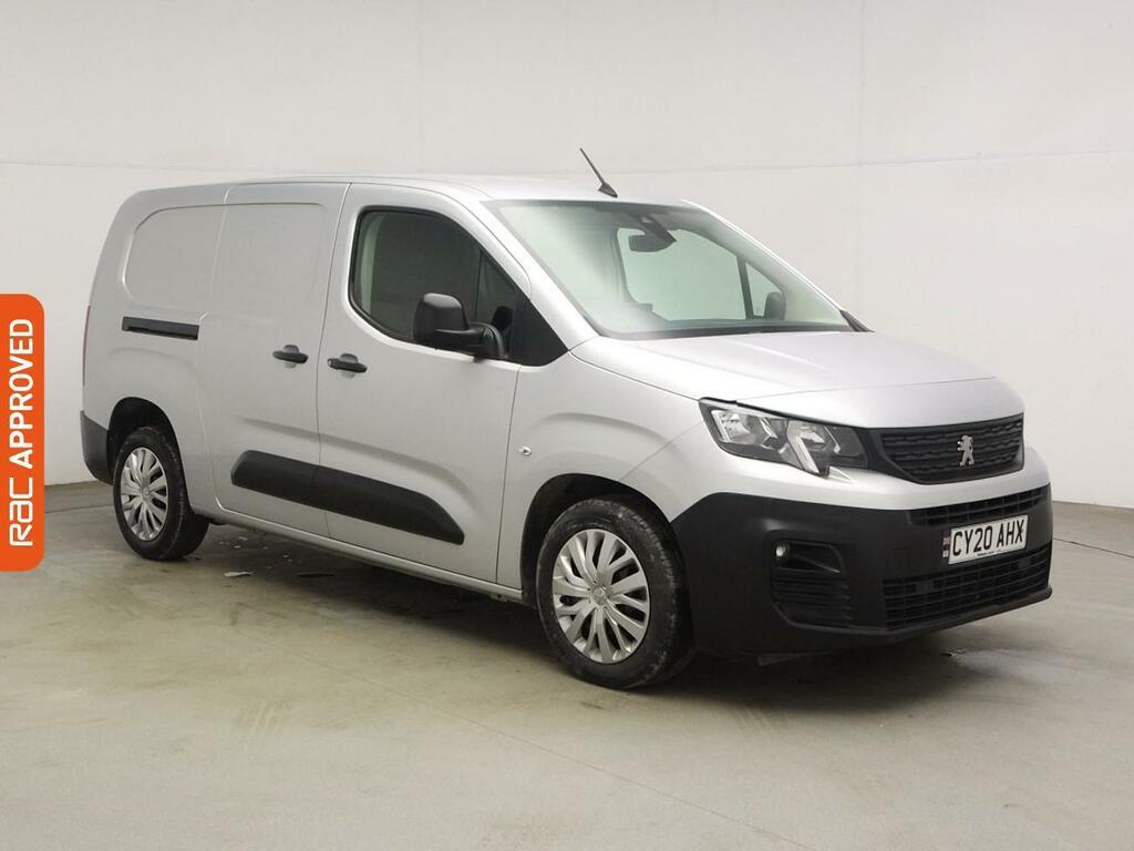Peugeot Partner 1.5 Bluehdi 850 Professional Long Crew Van Double Silver #4