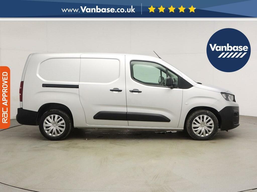Peugeot Partner 1.5 Bluehdi 850 Professional Long Crew Van Double Silver