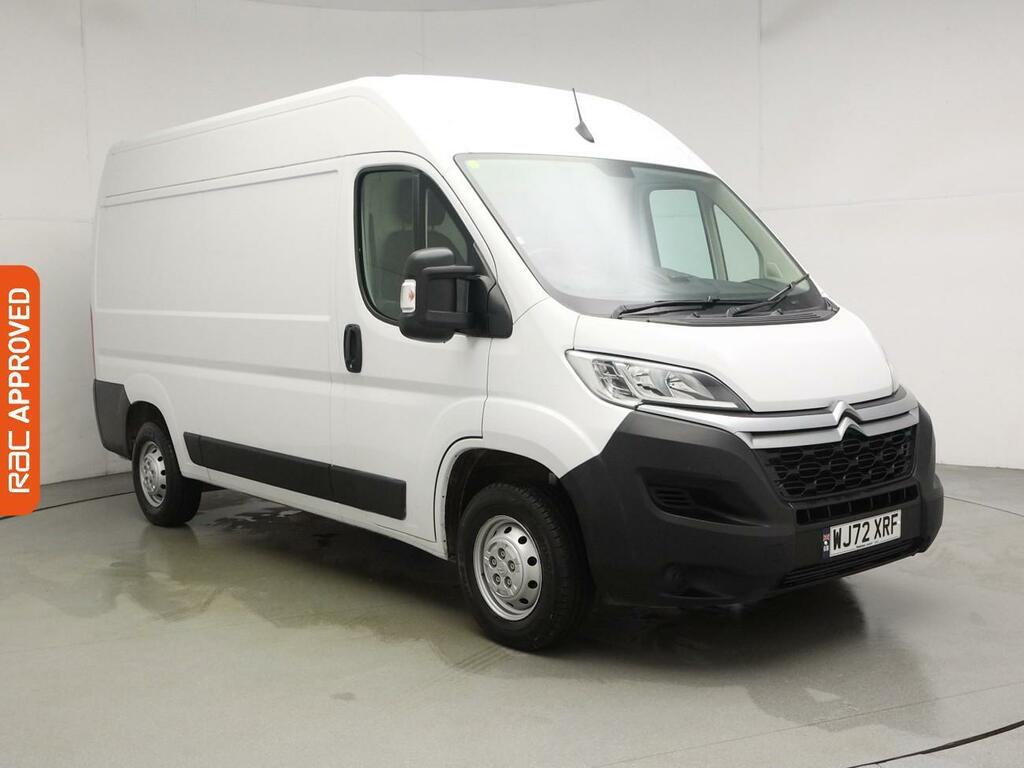 Citroen Relay 2.2 Bluehdi 35 Enterprise Panel Van Man WJ72XRF White #4