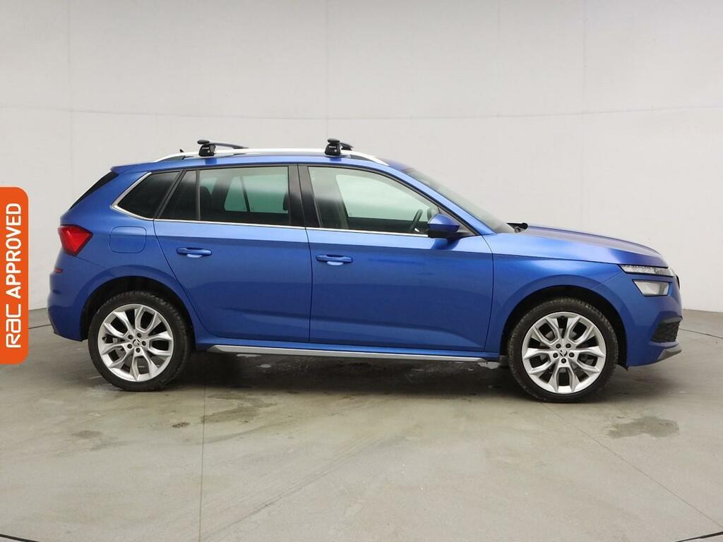 Skoda Kamiq 1.5 Tsi Act Se L Suv Dsg Euro 6 Ss AK21OHN Blue #5