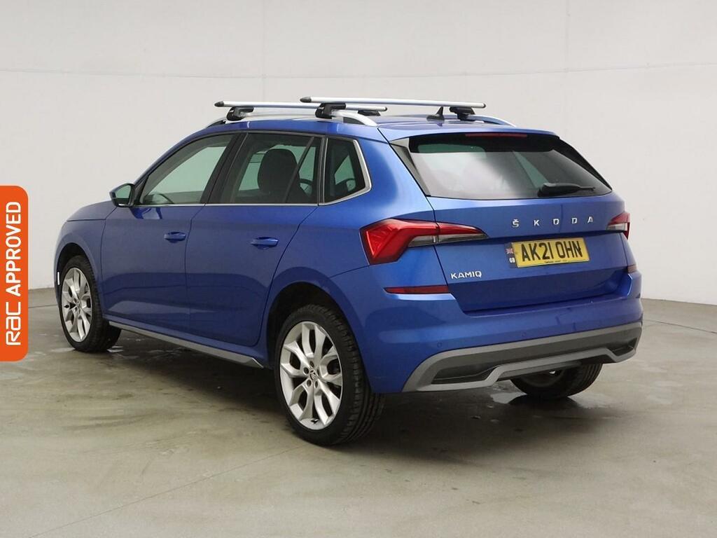 Skoda Kamiq 1.5 Tsi Act Se L Suv Dsg Euro 6 Ss AK21OHN Blue #4