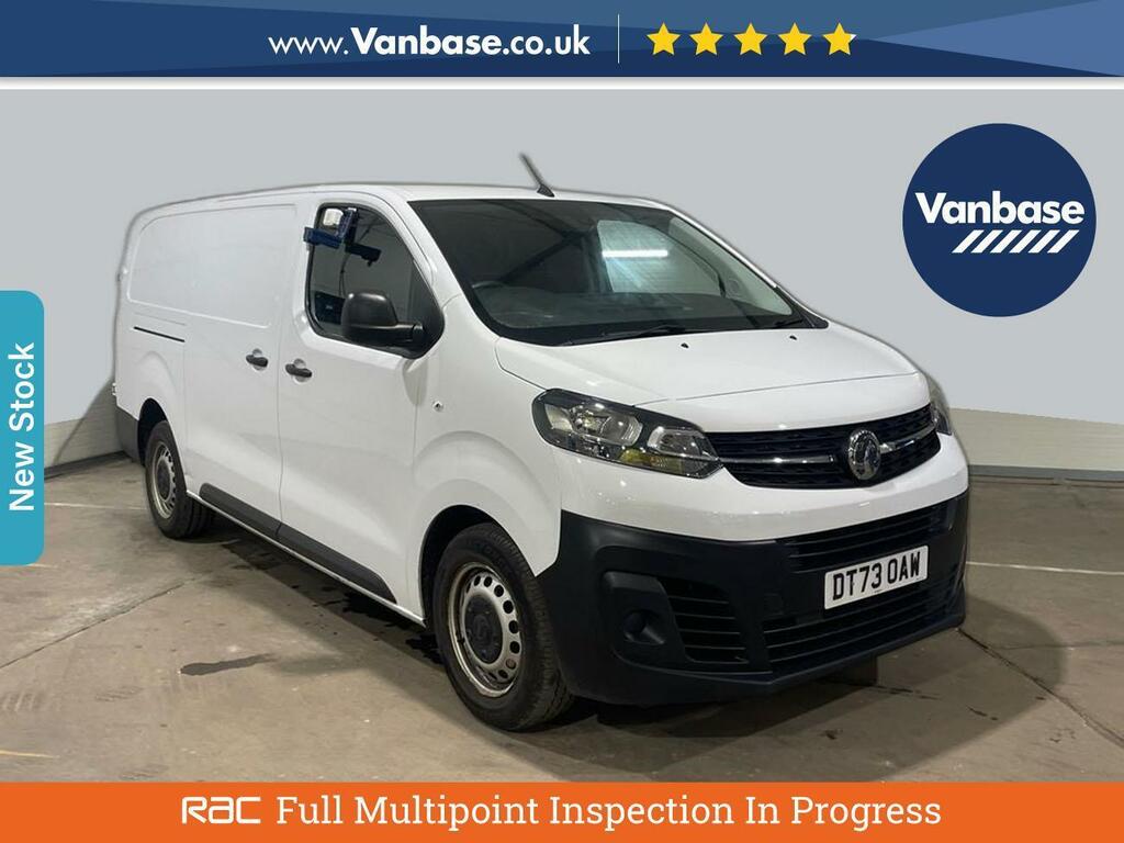 Vauxhall Vivaro 1.5 Turbo D 2900 Prime Panel Van 6Dr White
