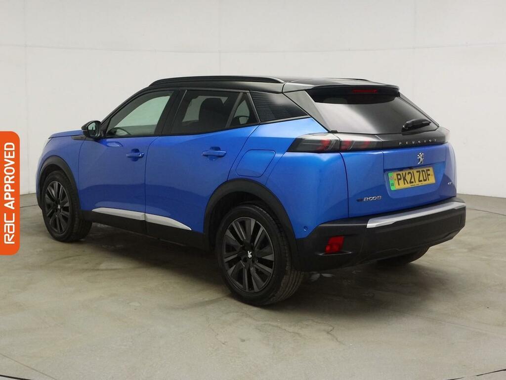 Peugeot e-2008 50Kwh Gt Premium Suv 136 Ps PK21ZDF Blue #4