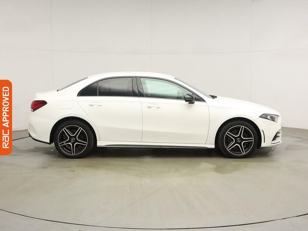 Mercedes-Benz A Class 1.3 A250e 15.6Kwh Amg Line Edition Saloon Petr WG71KBK White #5