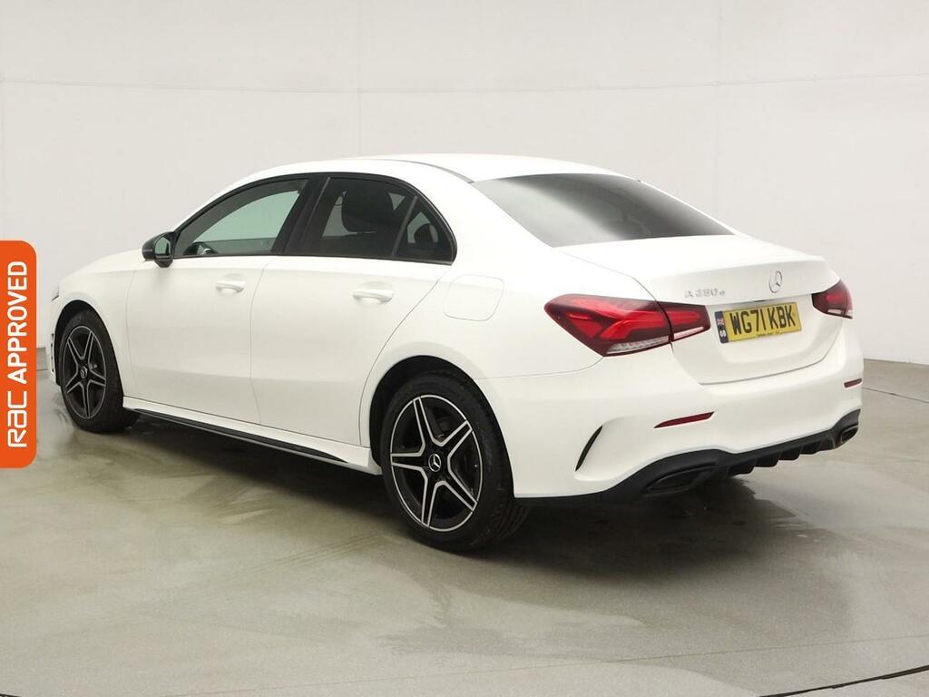 Mercedes-Benz A Class 1.3 A250e 15.6Kwh Amg Line Edition Saloon Petr WG71KBK White #4